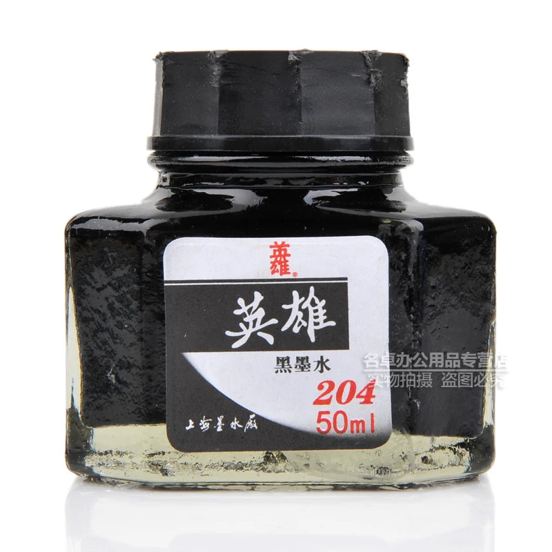 China HERO Pure Colorful 50ml Fountain Pen Ink Refilling Inks Stationery School Cartridge Converter Office Supplies