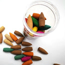 About 55Pcs Bigger Backflow Incense Cones With Plastic Box