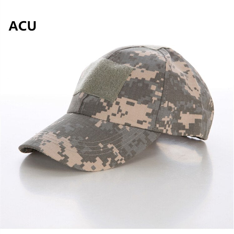 mege male hat Summer men's Camouflage Tactical hat army bionic Baseball cadet Military cap