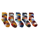 5 Pairs/Lot Combed Cotton Men&