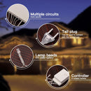 LED Garland String Lights Wedding Lighting 10m 20m 30m 50m Christmas Tree Lamp Fairy Light Outdoor Indoor Bars Party Decoration