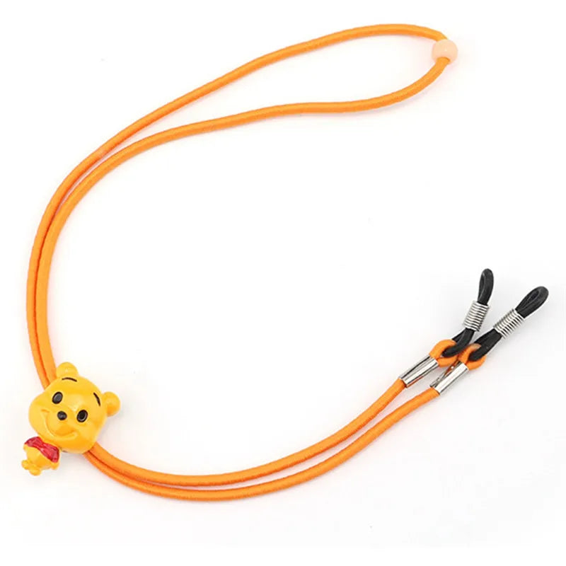 Imixlot Colorful Cartoon Nylon Elastic Glasses Chain For Child Eyewear Cord Kids Glasses Neck Strap Eyeglass Holder Band Strap