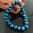 Charm Handmade Women's 10mm Rhinestone Glass Crystal Beaded Round Beads Stretch Bracelet Bangle Bracelets Girl Wrap Jewelry