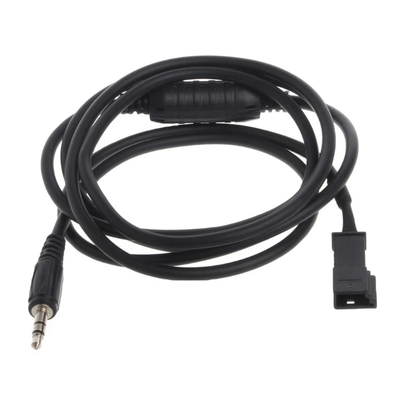 3 Pin 3.5mm Jack AUX Adapter Radio Interface Cable For BMW BM54 E39 E46 E53 X5