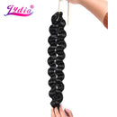 Lydia 1PCS Loose Wave To Braid No Weft Nature Black 1B