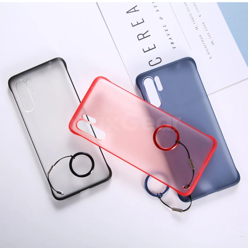 For Huawei P20 P30 Pro Lite Case Bumper Clear Hybrid Crystal Cover For Honor Mate 10 20 Pro Nova 3 3i 4 5 5i Frame Ring Coque