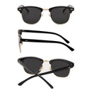 New Fashion  Semi Rimless Polarized Sunglasses Men Women Brand Designer Half Frame Sun Glasses Classic Oculos De Sol UV400