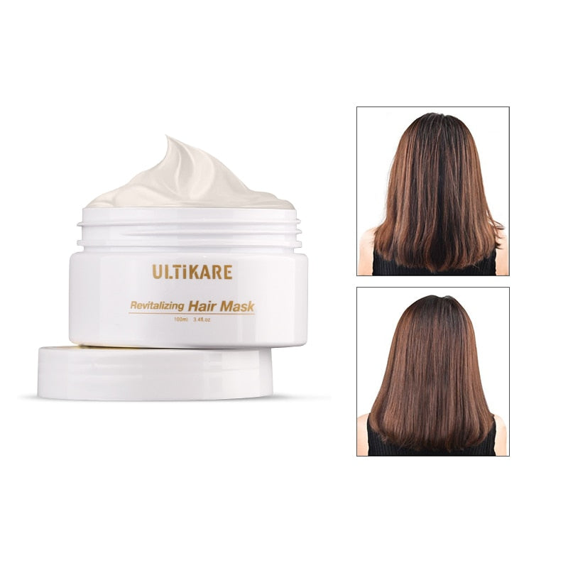 Hair Mask Natural Ginger Hair Treatment mask Anti-hair loss Make Hair Refreshing &amp; Smoothing Improve Damage Hair 100ml