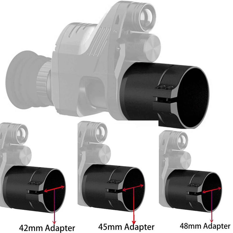 PARD 007 Series Adapter 45mm 48mm Adapters For NV007SP-LRF Quick Release For FD/FT Aluminium sleeve