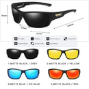 Modische Winddichte Polarisierte Sonnenbrillen Herren Marken Designer Reise Herren Spiegel Sonnenbrille Fahren Anti-UV Oculos De Sol Masculino