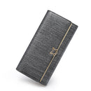 FOXER Brand Women Split Leather Wallets Female Clutch Bag Fashion Coins Card Holder Luxury Purse for Ladies Women's Long Wallet