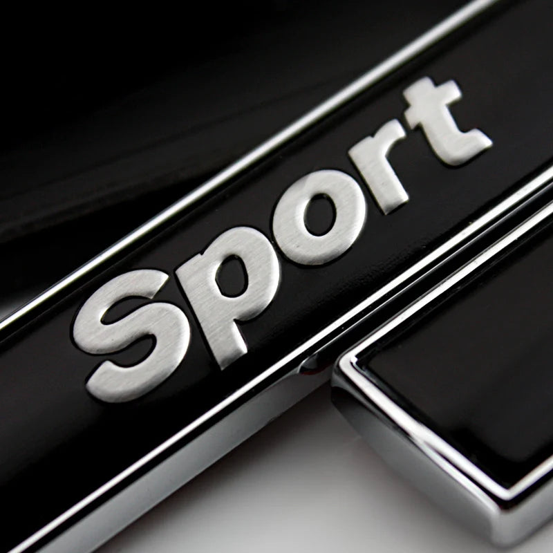 New Luxury Modern Urban Sport Refit Car Auto Fender Tailgate Emblem Badge Sticker for BMW E36 E30 E34 E39 E46 E60 E90 F10 F30