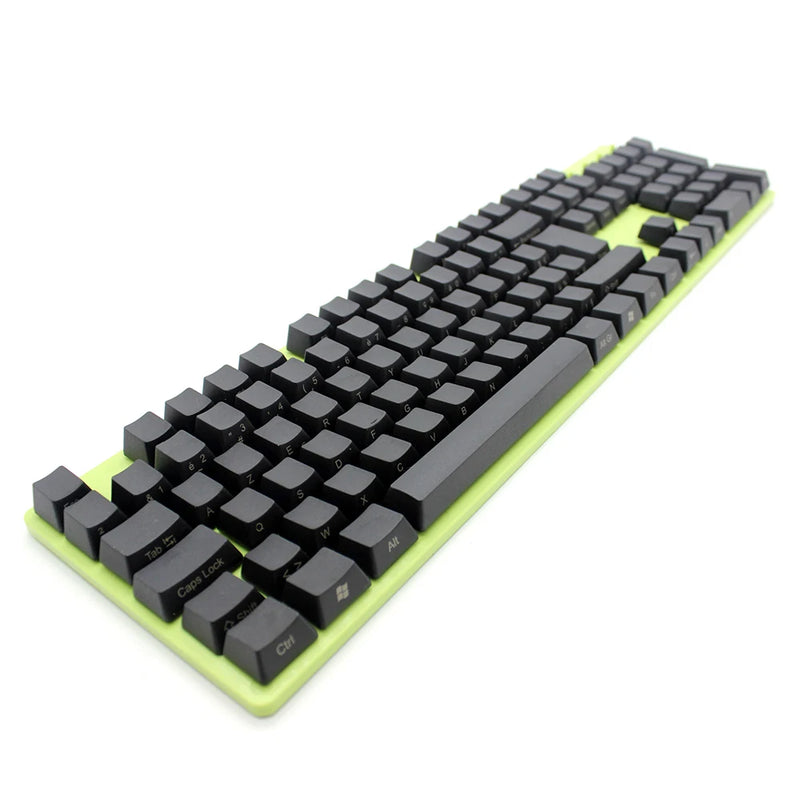 105 Key AZERTY French ISO Keycap Side Print YMDK Thick PBT OEM Profile Suitable For MX Switches Mechanical Keyboard