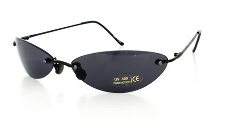ISENGHUO New Rimless Classic Oval glasses Matrix Morpheus Sunglasses Matrix Sunglasses Movie sunglasses Men UV400 oculos de sol