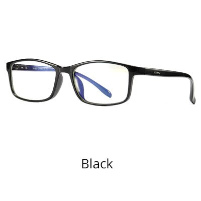 Ralferty Anti Blue Ray Glasses Computer Glasses Men Women Ultra-light Eyeglasses Myopia Prescription Spectacle Black Oculo D1827