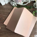 10pcs/pack DIY Blank Foldable Cards Hand Drawing Doodle Paper Cards Happy Birthday Card Greeting Cards