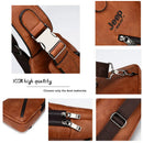 JEEPBULUO BRAND Chest Bag Men Sling crossbody bag Man's Crossbody Bag Split Leather High Quality For Man