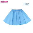 Girls Kids Ballet Skirt Sheer Chiffon Ballet Tutu Pink Kids Gymnastics Leotard Skirts Dance Skirt