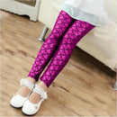 Meerjungfrau-Schuppen-Druck Frühling Sommer Kinder Baby Mädchen Leggings Skinny Kinderhose 2-12 Jahre