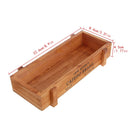 1PCS Vintage Wood Garden Flower Planter Succulent Pot Rectangle Trough Box Plant Bed