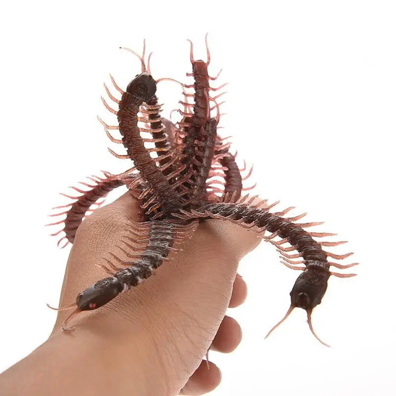 Fashion Halloween Haunted House Funny Spoof Toy Simulation Centipede For Party Fun Toys Free Shipping