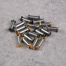 2sets M4 Knives screw Rivet For DIY tools material Knife handle plate Fastening Plum style Furniture processing screw