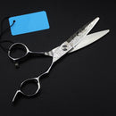 professional 6 inch Damascus steel cut hair scissors hair salon cutting barber makas makeup haircut shears hairdressing scissors
