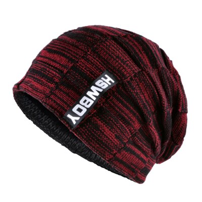 TQMSMY Brand bone men's Winter Hat knitted wool beanies men Hip-Hop capTurban Caps Skullies Balaclava Hats For women gorros