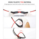 KDEAM Unbreakable TR90 Sport Sunglasses Men Excellent Outdoor Driving Glasses Suit for Any Face Shades KD712