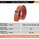 Maikun Luxury Leather Belt for Men Original Designt Ostrich Grain Automatic Buckle Belt Ceinture Homme Cinto Masculino