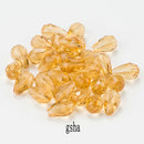 60/70PCS 8/10mm Crystal Tear Drop Shape Beads for Jewelry Making Waterdrop AB Glass Beads Loose Jewellery Beads DIY Bracelets