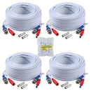 The Sentinel Link | 4-Channel 100ft BNC/Power CCTV Cable System