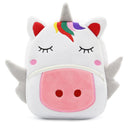 Cartoon Rainbow Unicorn Kids School Bags for Girls Soft Plush Kids Bag Kindergarten Toddler Children School Backpack for boys