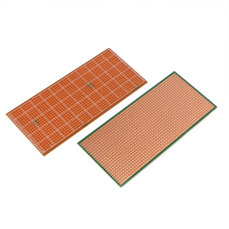 5 Pcs 6.5x14.5cm Stripboard Veroboard Uncut PCB Platine Single Side Circuit Board L15