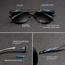 KINGSEVEN Marken Design Aluminium Herren Sonnenbrillen Polarisierte High Definition Gläser Autofahren Spiegel Sonnenbrillen Damen Gafas De Sol