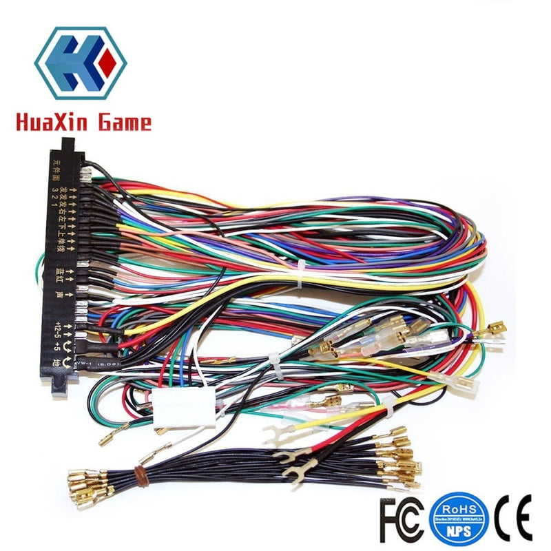 Arcade JAMMA 56 Pin Interface Cabinet Wire Wiring Harness PCB Cable For Arcade Game Consoles Jamma 60-in-1 board &amp; Pandora box