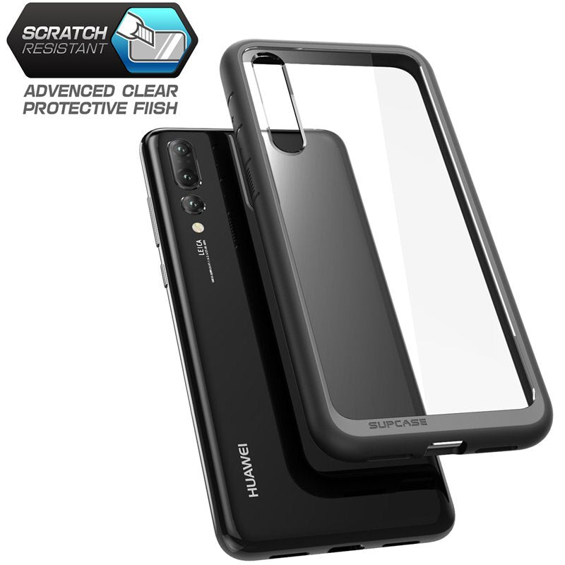 SUPCASE For Huawei P20 Pro Case UB Style Series Anti-knock Premium Hybrid Protective TPU Bumper + PC Clear Back Cover Case