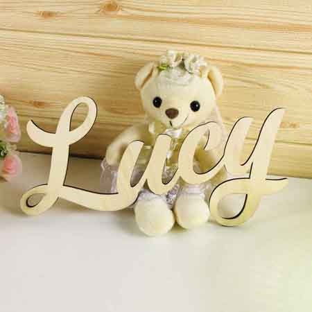 Personalized Kids Wooden Name Signs,Custom Children Name Wall Decor Color Wooden Letters, Wall Wooden Names /Letter