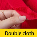 50*130cm Fabric Drape Cotton And Linen Double Gauze Crepe Baby Clothes Fabric Ladies Skirt Sleepwear Fabrics