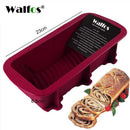 WALFOS 3D Handgemachte Runde Silikon-Kuchenform 3 Cupcake Gelee Pudding Keks Mini-Muffin Seifenform DIY Backwerkzeuge