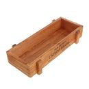 1PCS Vintage Wood Garden Flower Planter Succulent Pot Rectangle Trough Box Plant Bed