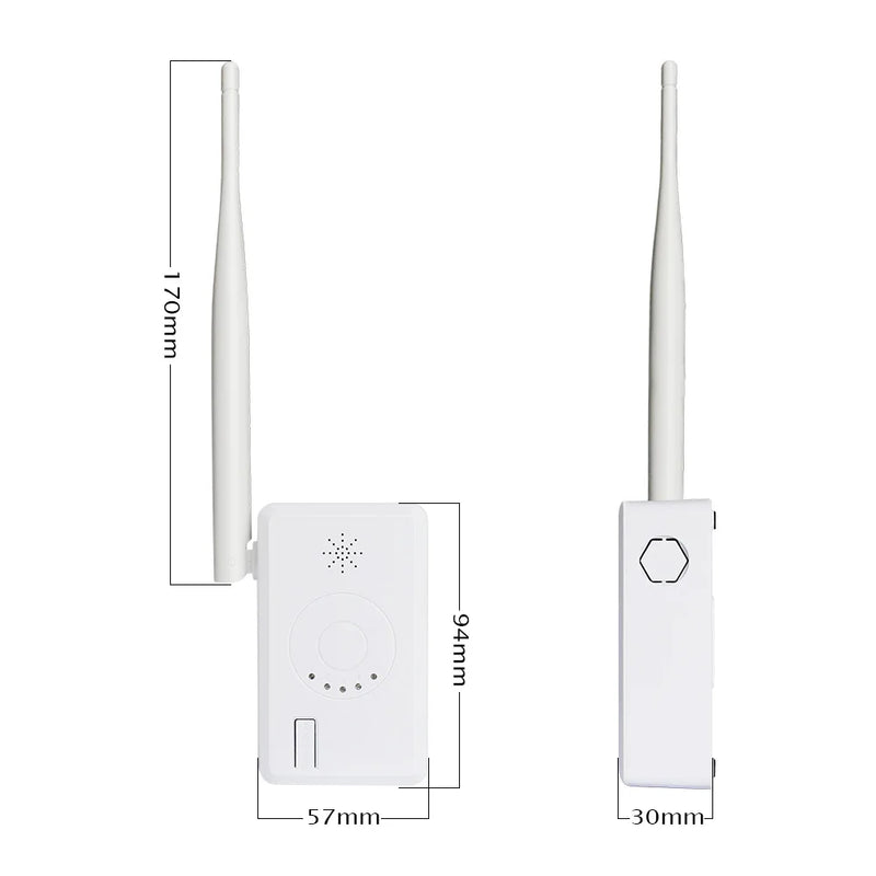 WiFi Range Extender for Hiseeu Wireless Security Camera System Kit