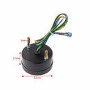 2" 52mm DC 12V/24V Universal Adjustable Auto Car Motorcycle Fuel Level Meter Gauge Blue/Green 8 LED Light Display Fuel C45