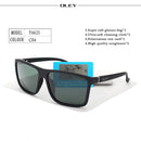 OLEY Polarisierte Herren Sonnenbrillen Marken-Designer Retro Quadratische Sonnenbrille Accessoires Unisex Fahrbrille Oculos de Sol Y6625