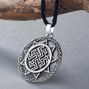 CHENGXUN Viking Men Necklace Multiple Punk Gothic Style Norse Amulet Pendant Necklace Slavic Talisman Jewelry  for Boys