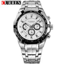 Top-Marken-Luxusuhr CURREN Casual Militär-Quarz-Sportarmbanduhr Vollstahl Wasserdicht Herrenuhr Relogio Masculino