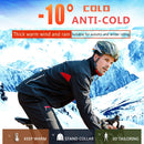 X-TIGER Radtrikot Winter Thermofleece Herren Fahrradbekleidung Winddichte Fahrrad Reflektierende Fahrradjacke Sportbekleidung