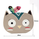 Nordische Kinderzimmer Deko Tiere Fuchs Bär 3D Wandsticker für Kinderzimmer Wandsticker Tiere Nordischer Fuchs Feder Wandsticker