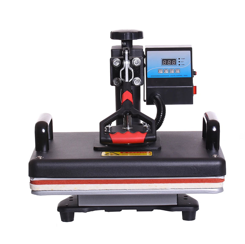 Cheap 30*38CM 8 in 1 Combo Heat press Machine Sublimation Printer 2D Heat Transfer Machine for Cap Mug Plate Tshirts CE Approved