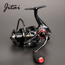 JITAI 2022 Spinning Reel with Free Spool Lightweight CNC Aluminum Spool 10+1BBs Saltwater Wheel Carp Fishing Reels Carretilha